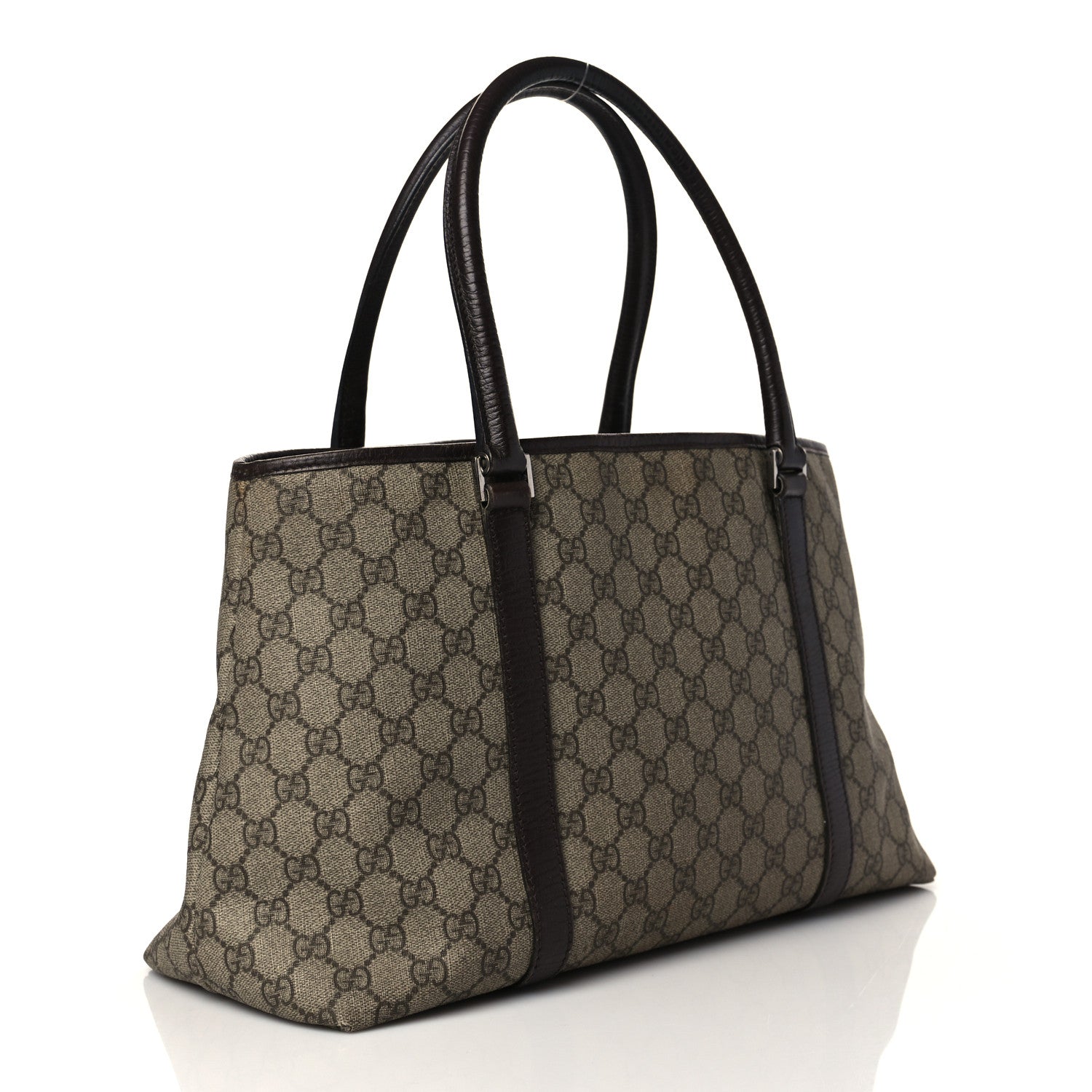 Gucci GG Plus Monogram Medium Joy Tote Dark Brown 2 of 11