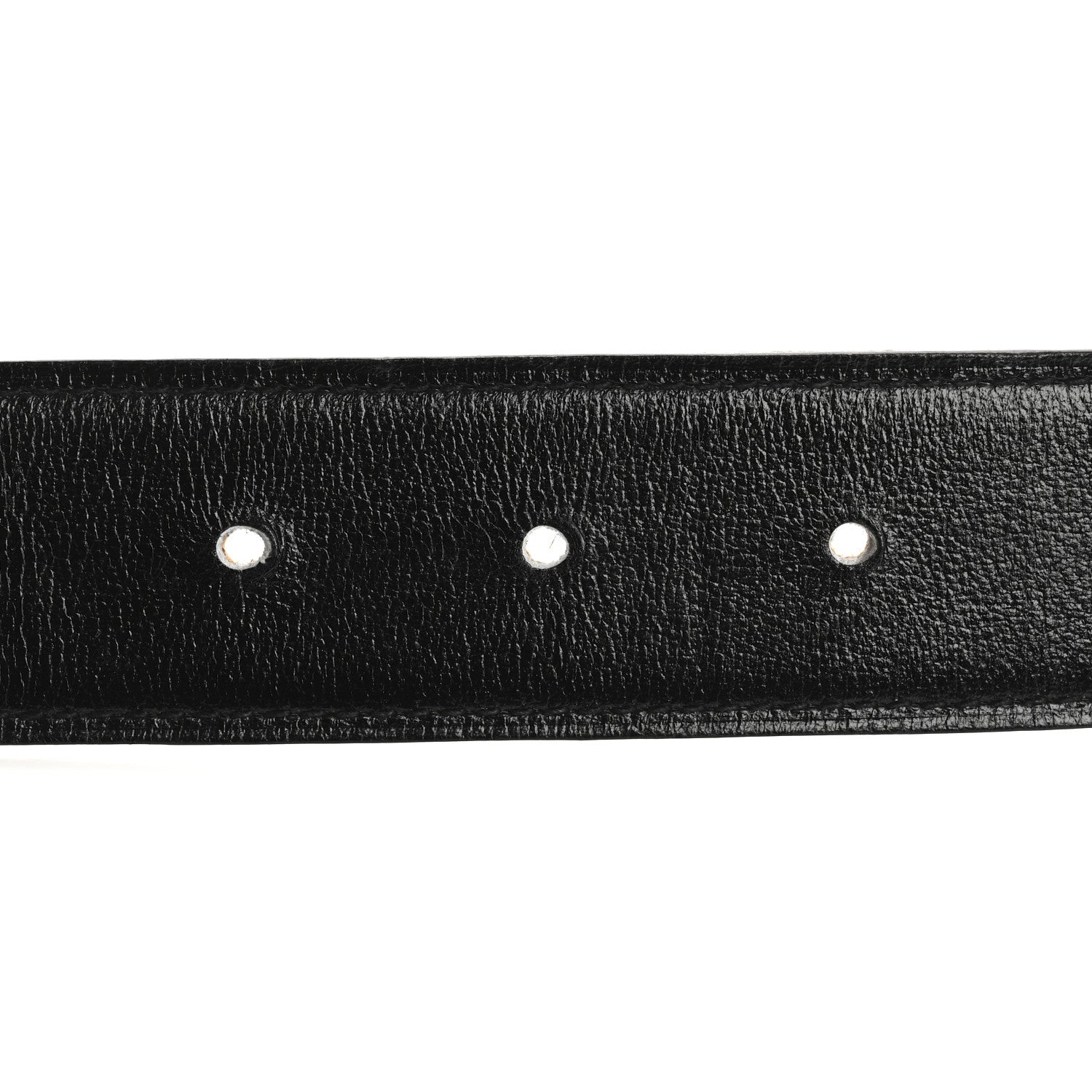 Hermes Chamonix Togo 32mm Royal Belt 85 Black Gold 3 of 8
