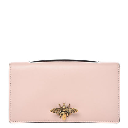 Christian Dior Calfskin Bee Pouch Pink 1 of 7