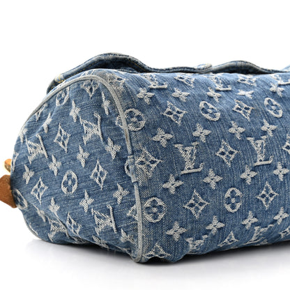 Louis Vuitton Monogram Denim Neo Speedy Blue 9 of 18