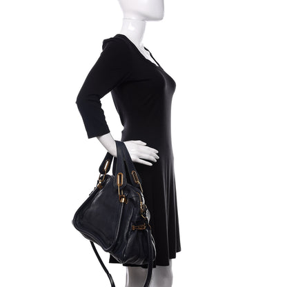 Chloe Calfskin Medium Paraty Peacock Blue 3 of 13