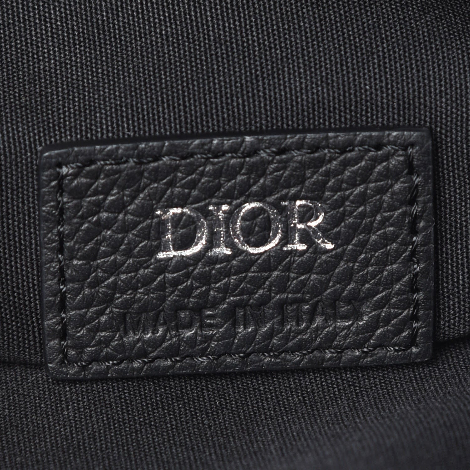 Christian Dior Oblique Saddle Bag Blue 6 of 8