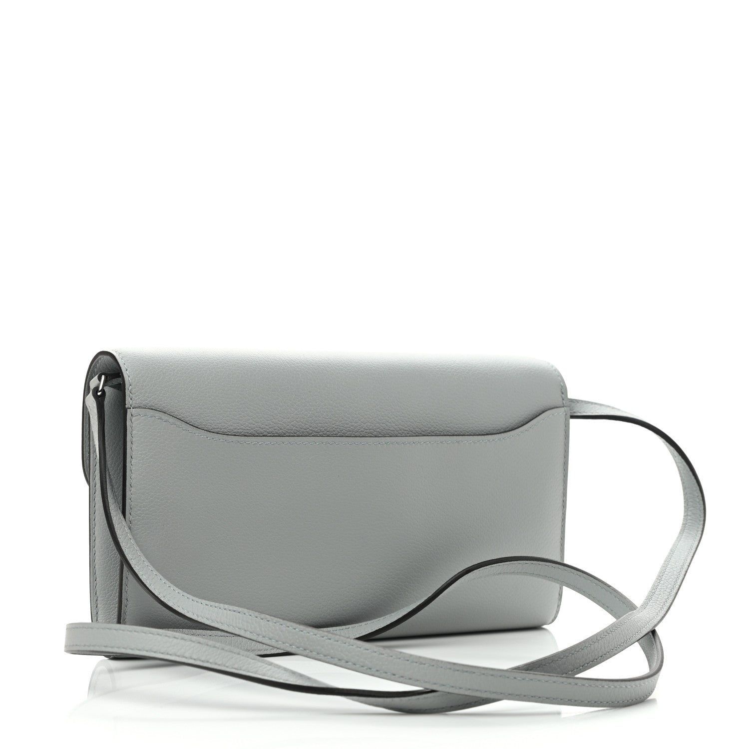 Hermes Evercolor Constance Wallet To Go Bleu Glacier 3 of 8