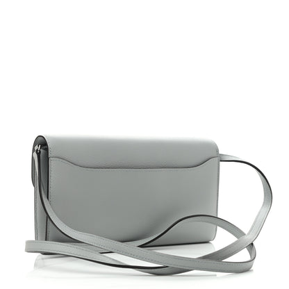 Hermes Evercolor Constance Wallet To Go Bleu Glacier 3 of 8