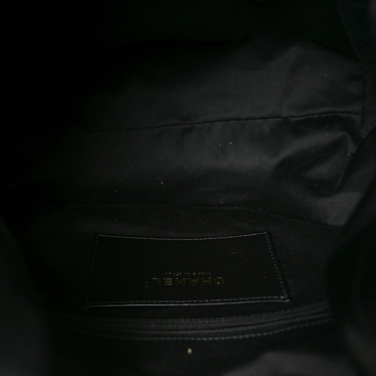 Chanel Calfskin Quilted Small Maxi Hobo Black 5 of 10
