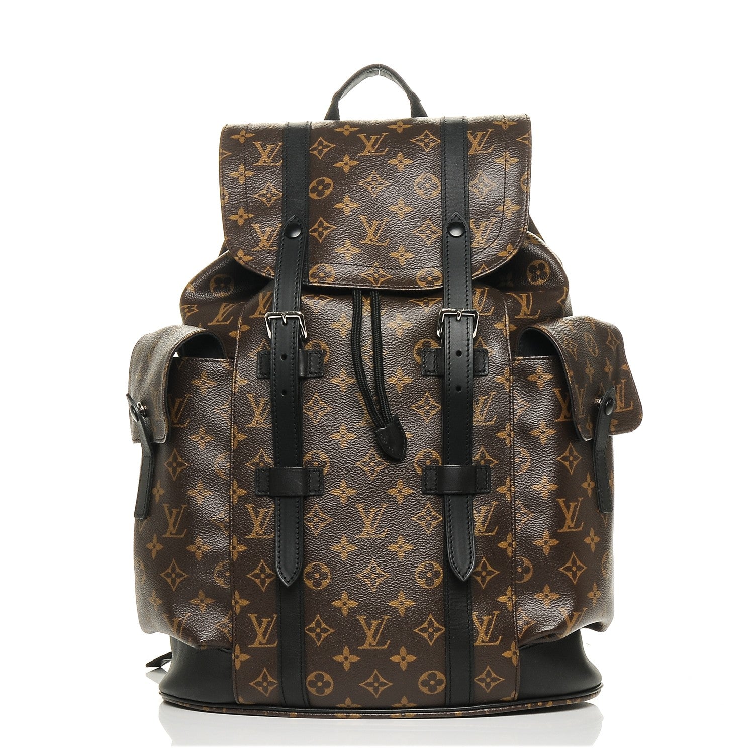 Louis Vuitton Monogram Macassar Christopher PM Backpack 1 of 7