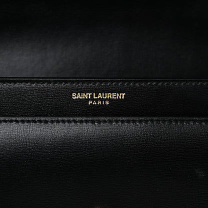Saint Laurent Calfskin Medium Monogram Sunset Sunset Black 6 of 18