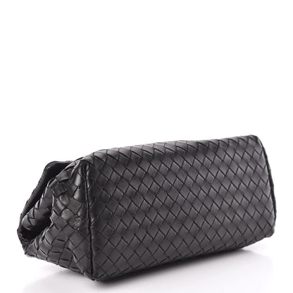 Bottega Veneta Nappa Intrecciato Cosmetic Case Black 4 of 9
