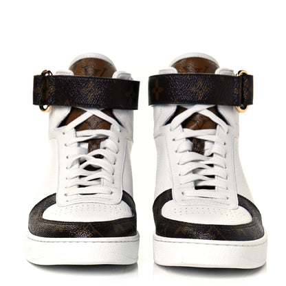 Louis Vuitton Patent Reverse Monogram Boombox Sneaker Boots 36 2 of 8