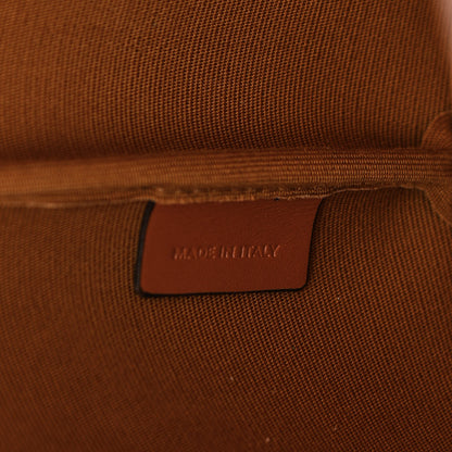 Celine Triomphe Canvas Calfskin Small Bucket Bag Tan 5 of 10