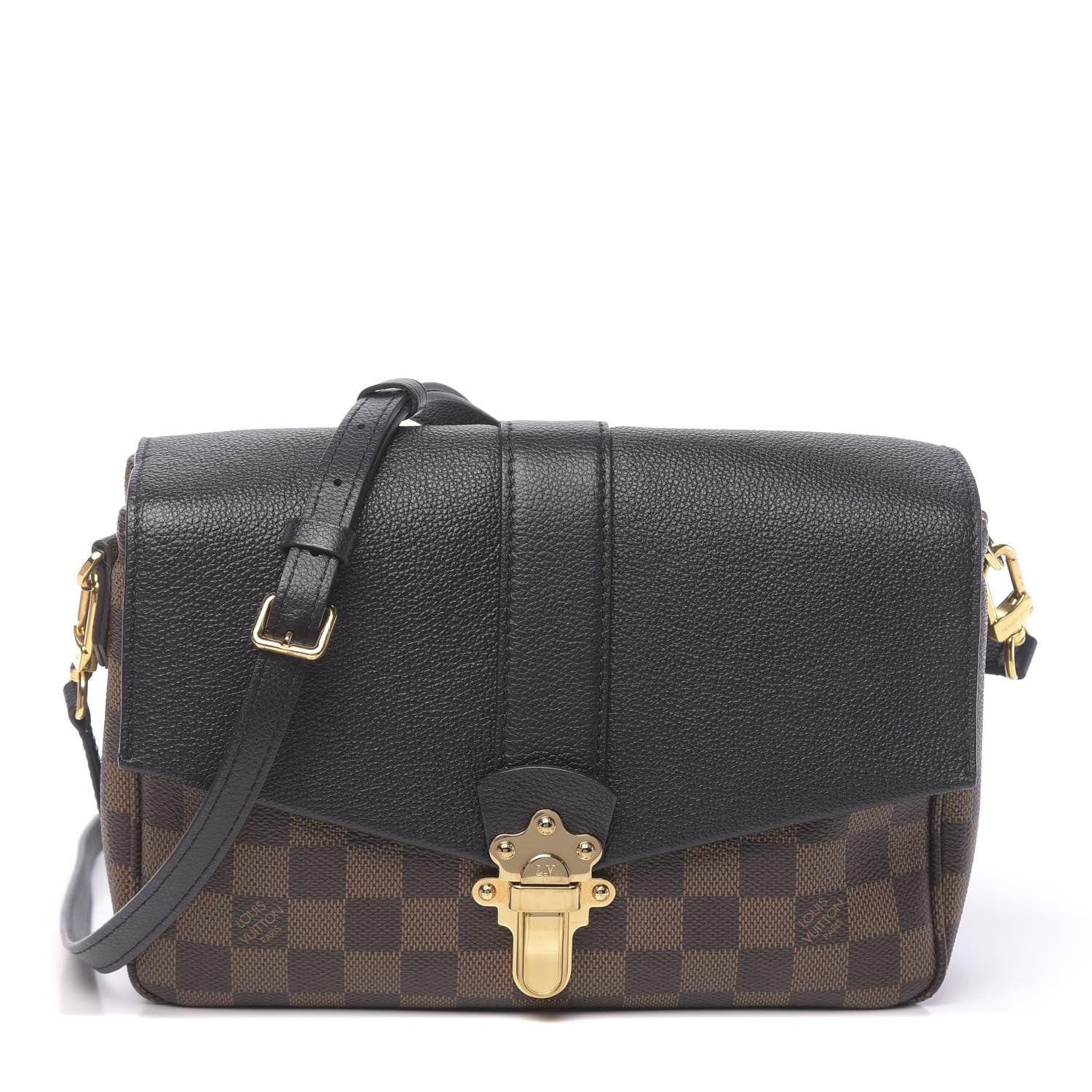 Louis Vuitton Damier Ebene Clapton Black 1 of 10