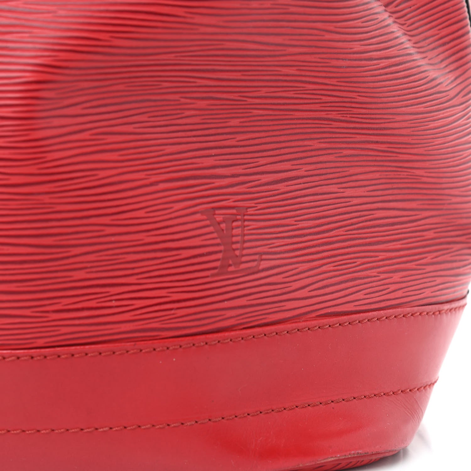 Louis Vuitton Epi Noe Castillan Red 11 of 11
