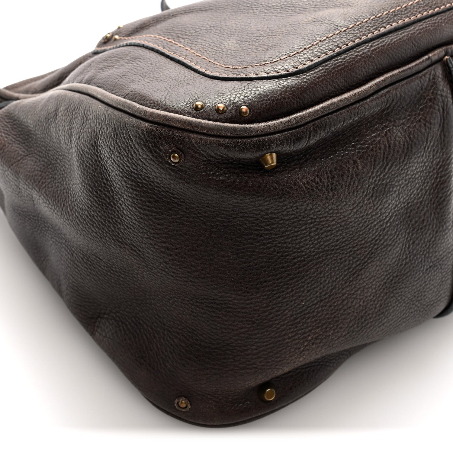 Chloe Calfskin Paddington Hobo Brown 8 of 9