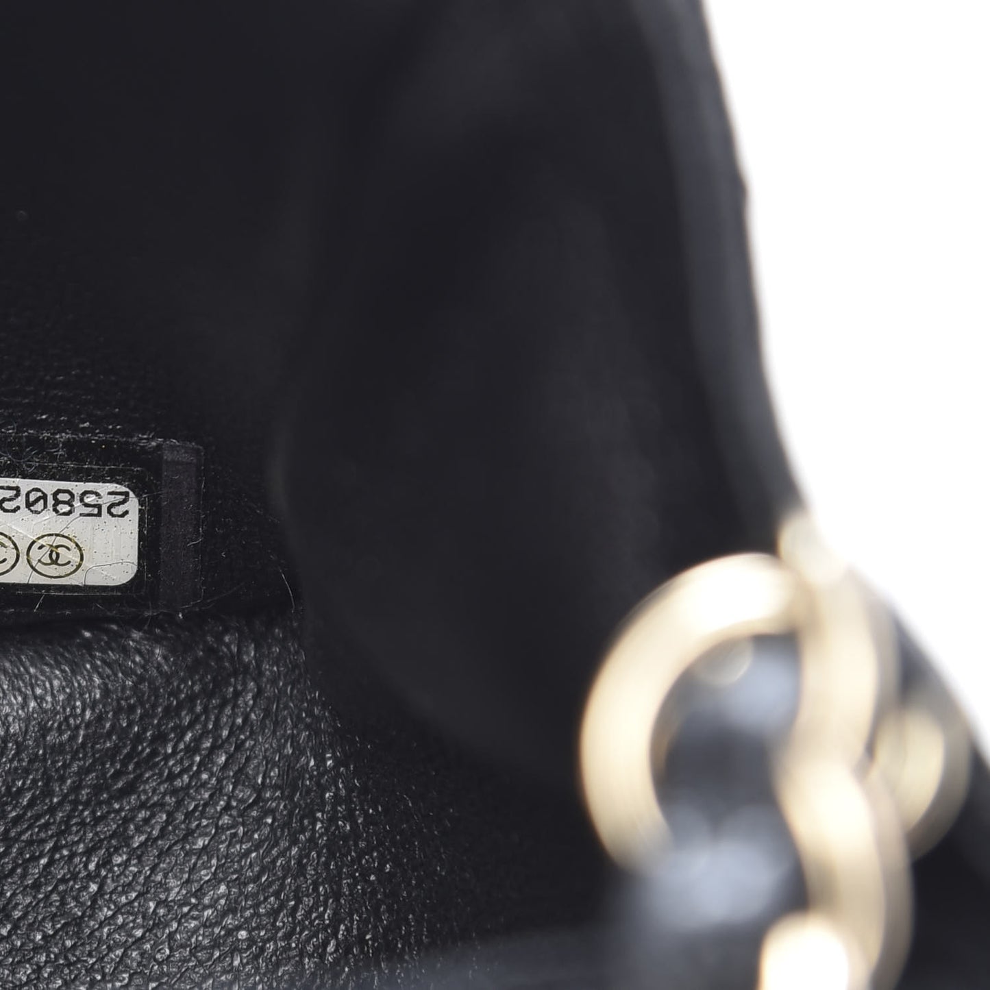 Caviar Quilted Mini Rectangular Flap Black
