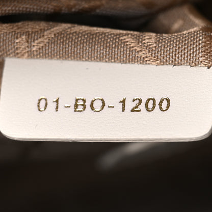 Christian Dior Lambskin Cannage Small My ABCDior Lady Dior White 7 of 14
