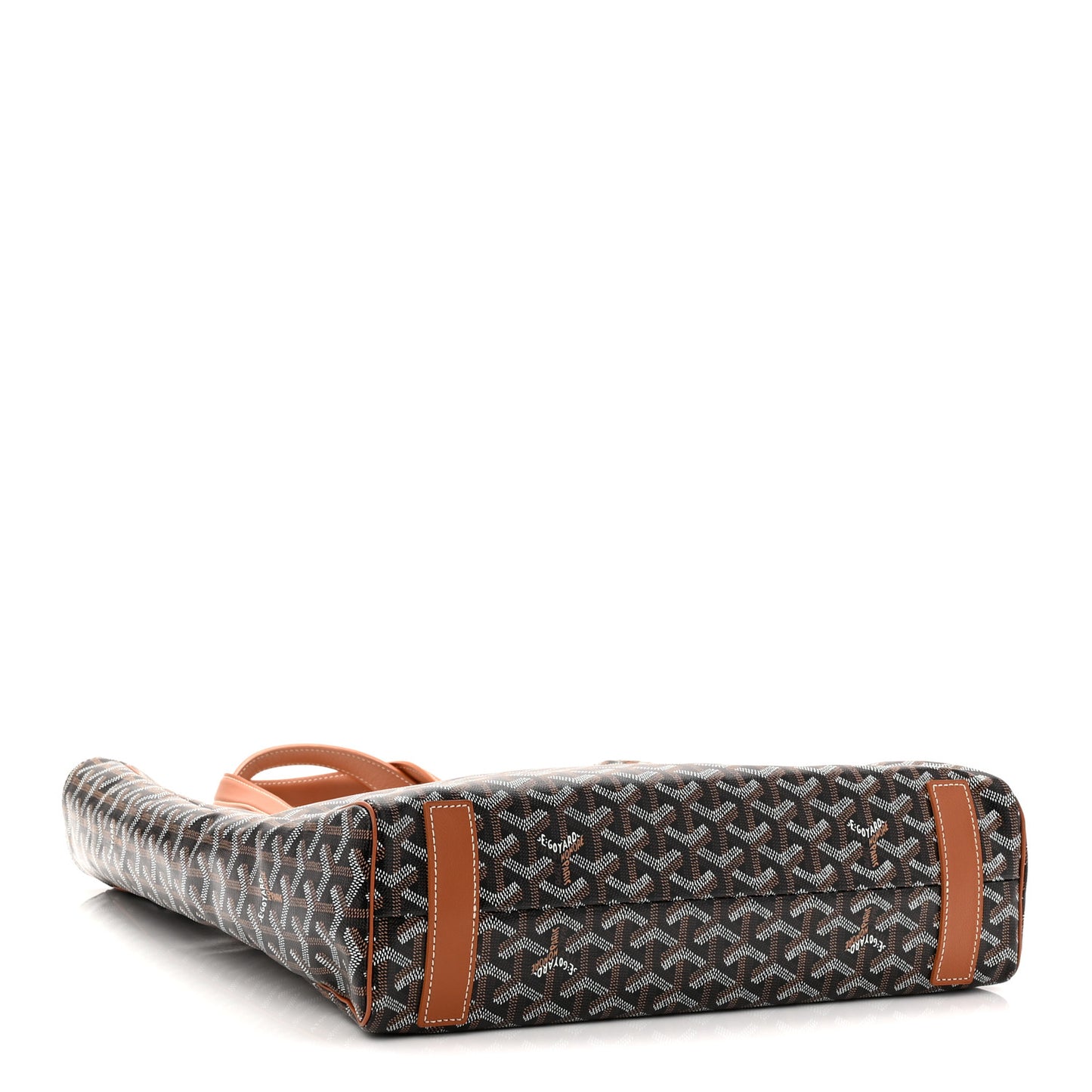 Goyardine Voltaire III Tote Black Gold