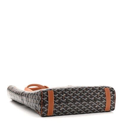 Goyard Goyardine Voltaire III Tote Black Gold 4 of 10