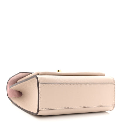 Louis Vuitton Soft Calfskin Mylockme Chain Bag BB Greige 4 of 9