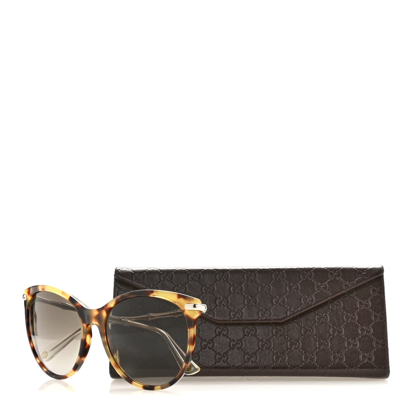 Bamboo Cat Eye GG Sunglasses GG3771 Tortoise