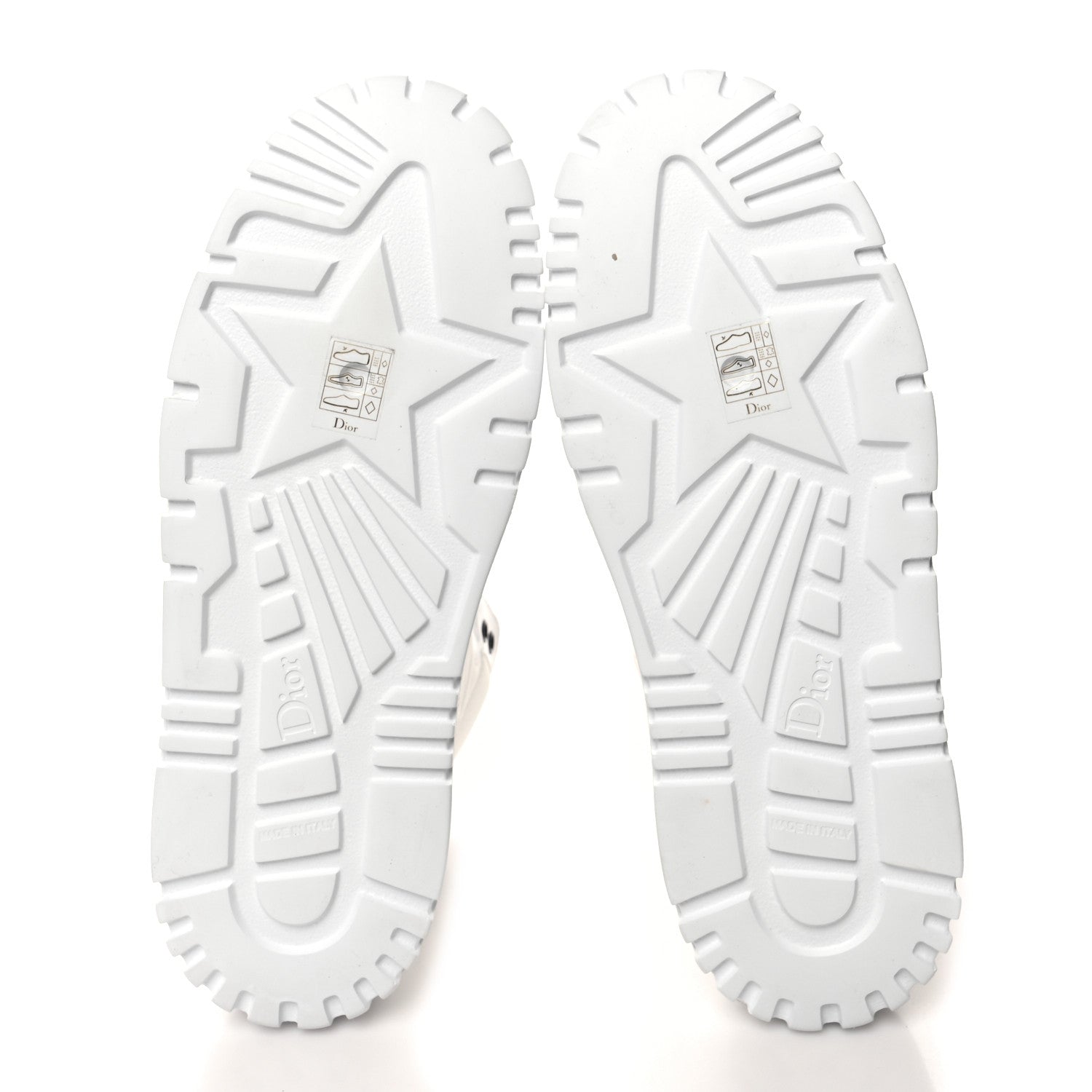 Christian Dior Nylon Fabric Womens D-Player High Top Sneakers 40 White Black 5 of 8