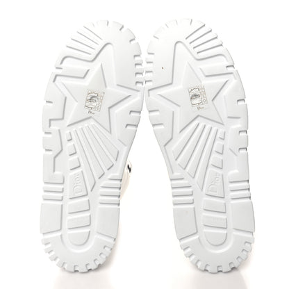 Christian Dior Nylon Fabric Womens D-Player High Top Sneakers 40 White Black 5 of 8