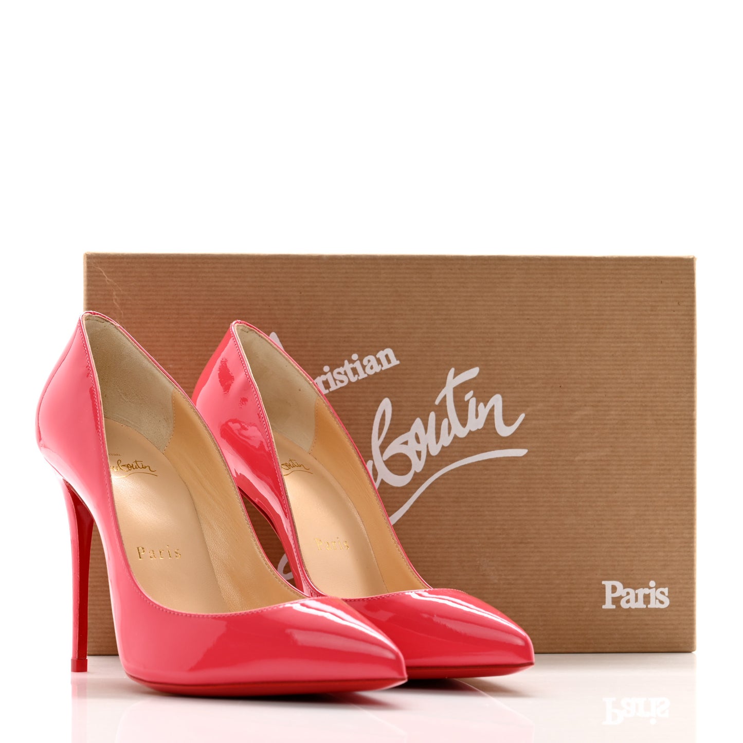 Patent Pigalle Follies 100 Pumps 35 Pinky
