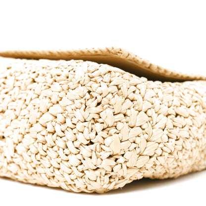Saint Laurent Raffia Monogram Medium Jamie Natural Avorio 10 of 11