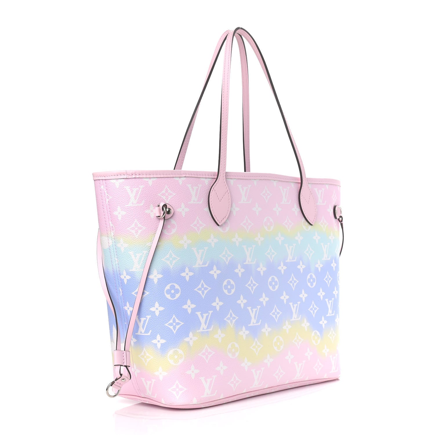 Louis Vuitton Monogram Escale Neverfull MM Pastel 3 of 10