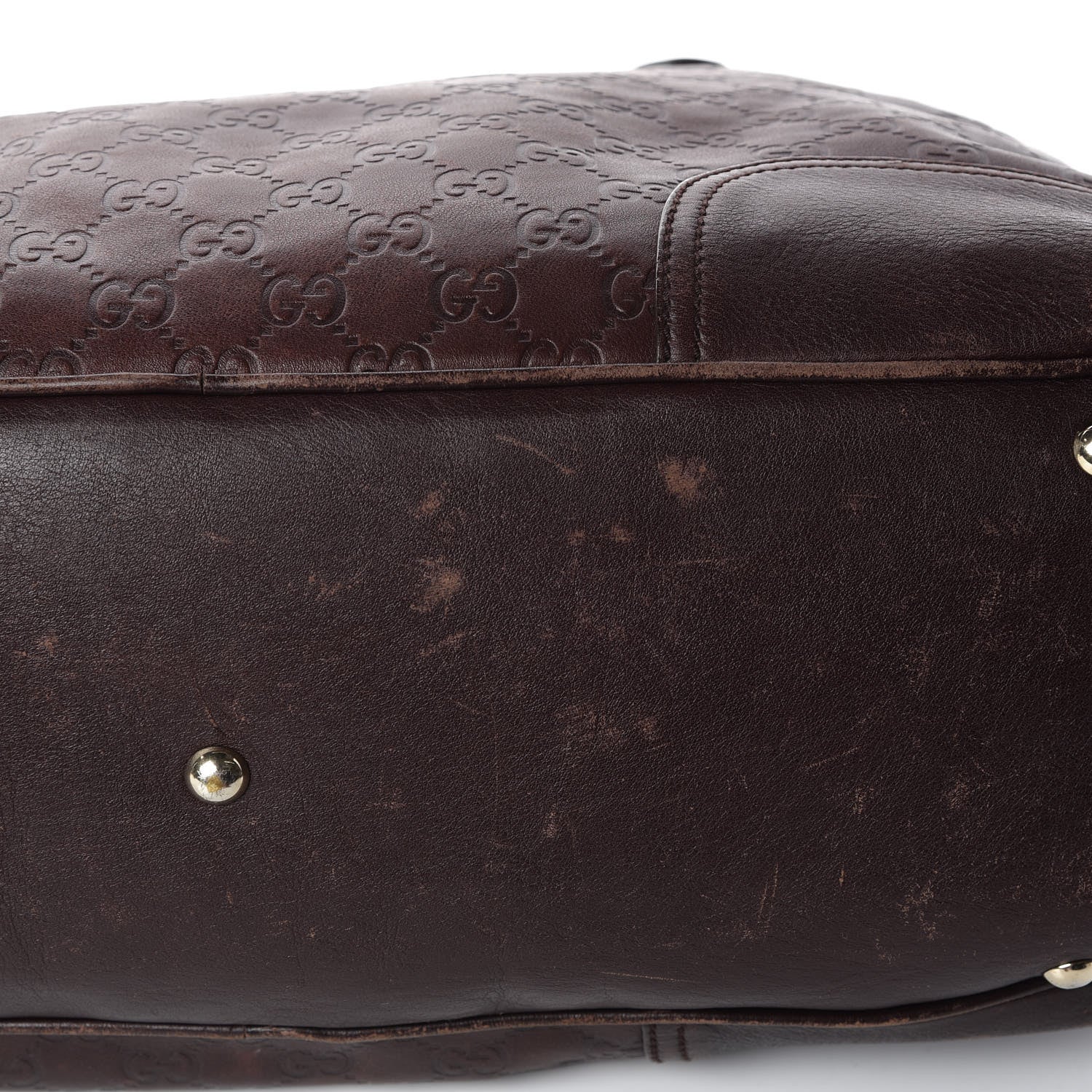 Gucci Guccissima Large Princy Tote Brown 13 of 23