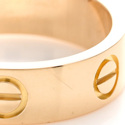 Cartier 18K Yellow Gold 5.5mm LOVE Ring 53 6.25 5 of 6