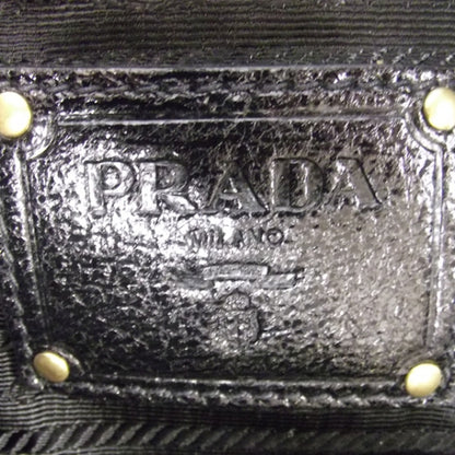 Prada Cervo Lux Chain Bag Black 11 of 14