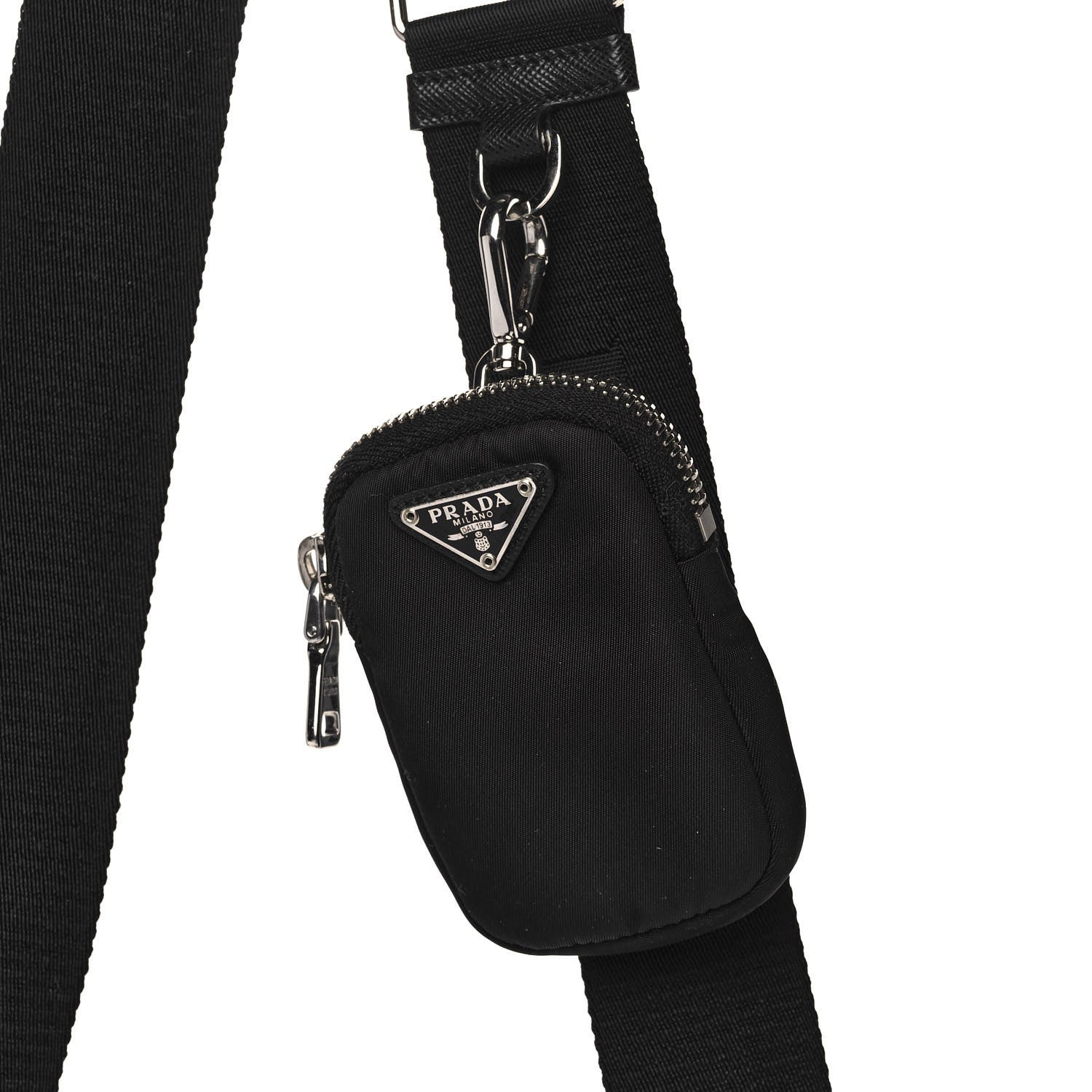 Prada Nylon Re-Edition 2005 Shoulder Bag Black 11 of 17