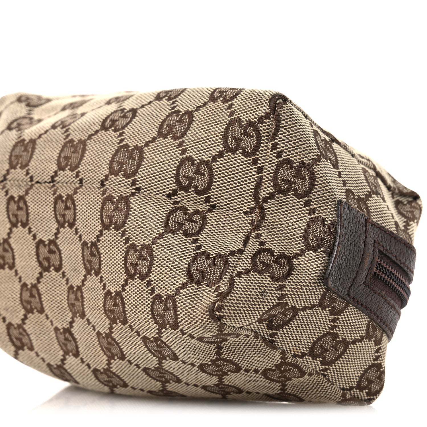 Gucci Monogram Large Cosmetic Case Brown 10 of 12