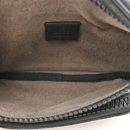 Gucci GG Supreme Monogram Belt Bag Black 5 of 12