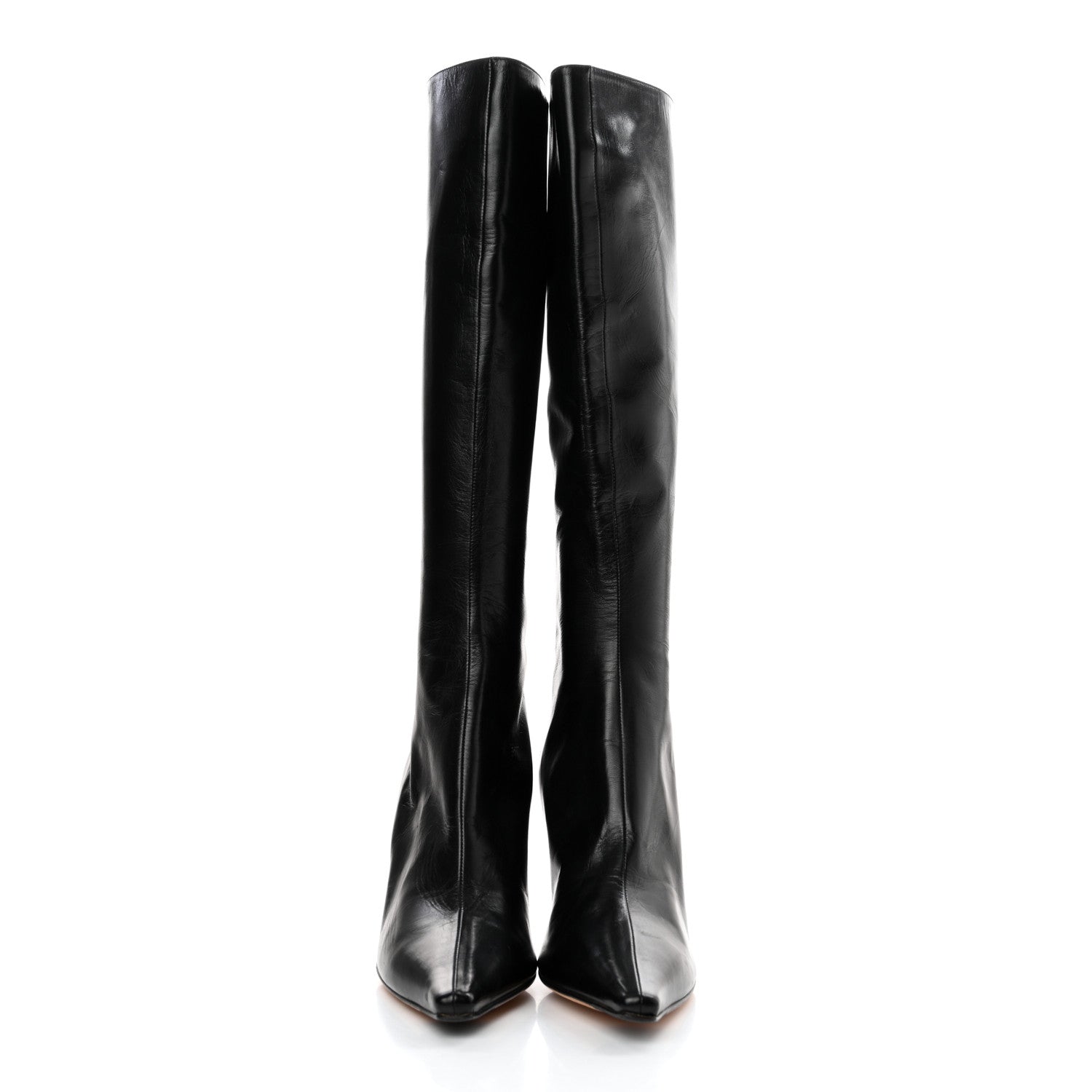 Jimmy Choo Calfskin Knee High Boots 41 Black 2 of 6