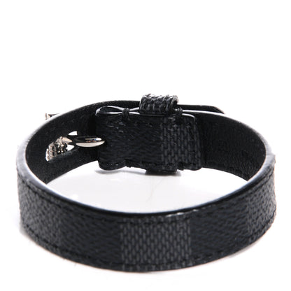 Louis Vuitton Damier Graphite Cuff It Bracelet 19 3 of 7