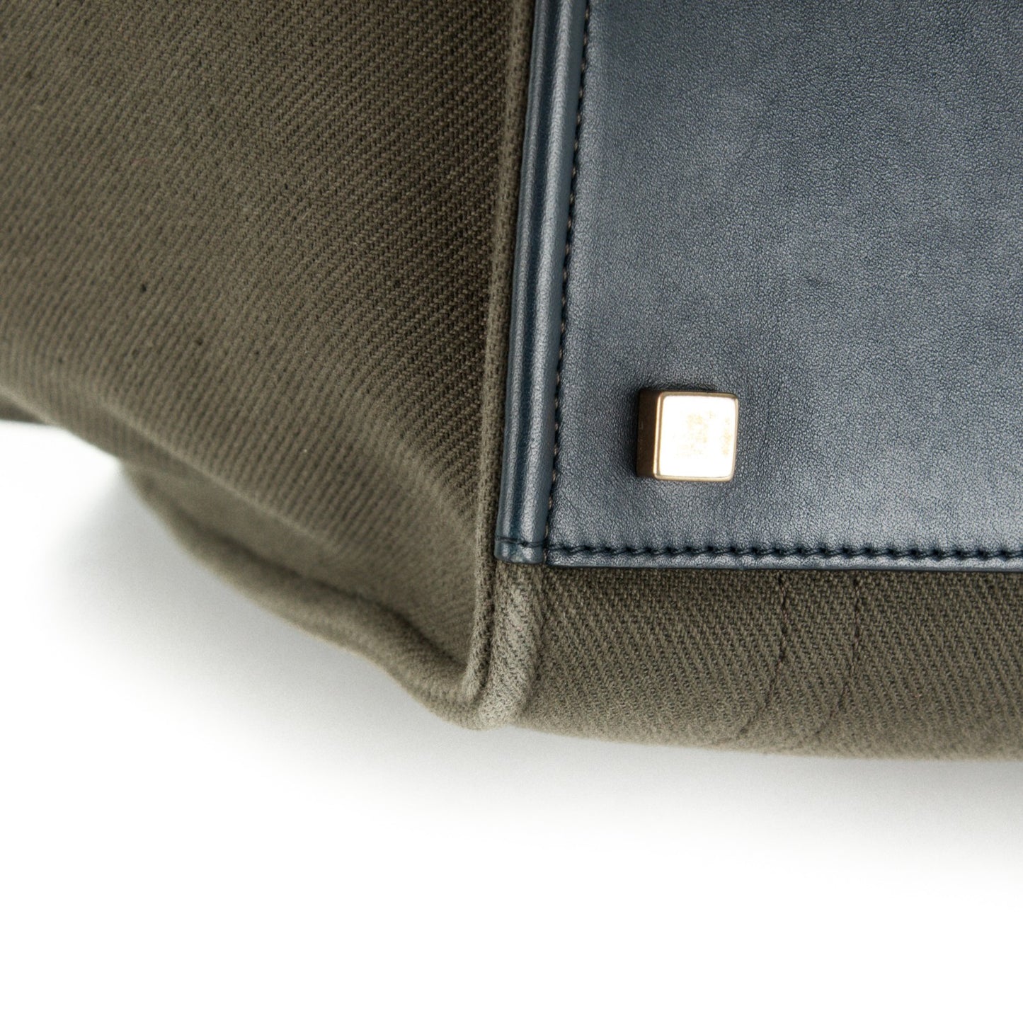 Cotton Canvas Medium Phantom Luggage Olive