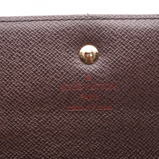 Louis Vuitton Damier Ebene Porte Tresor International Wallet 10 of 12