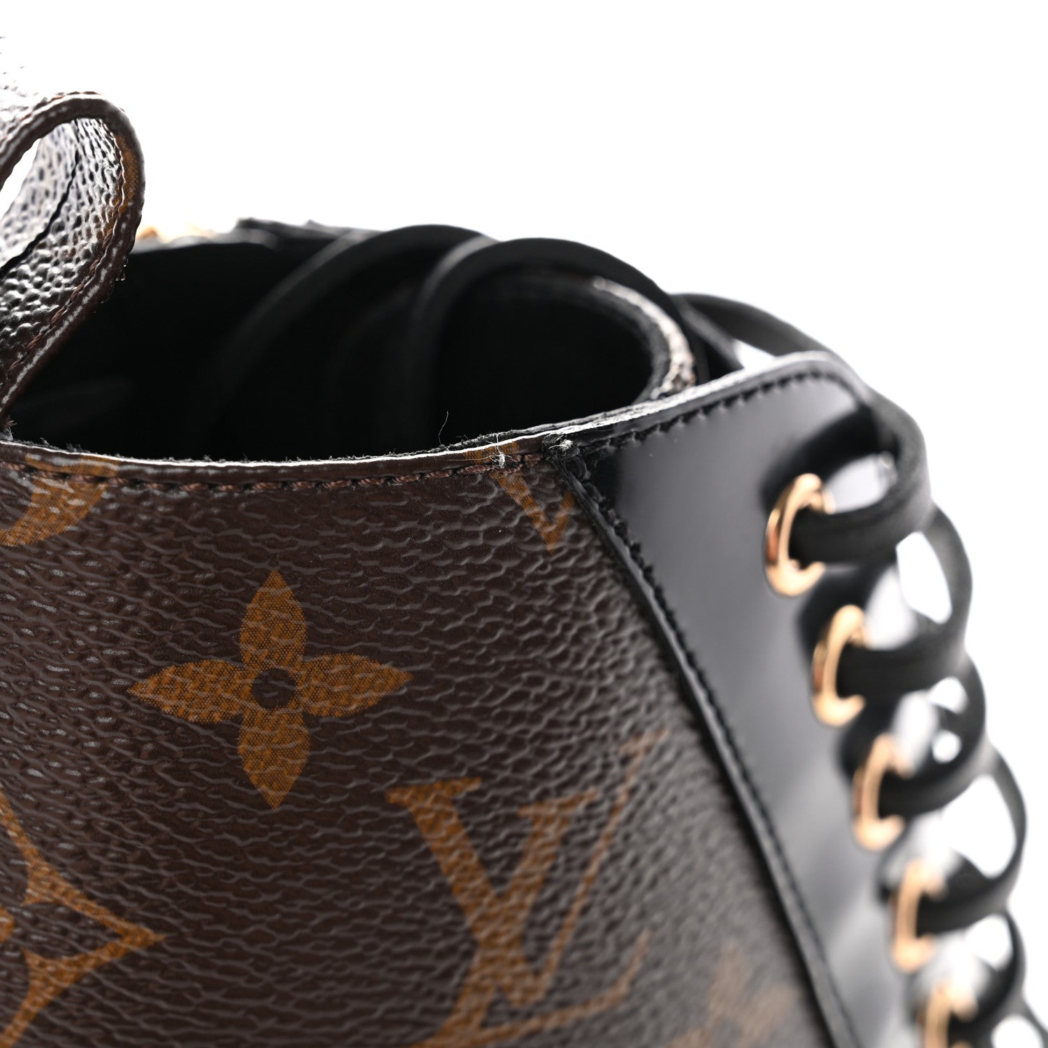 Louis Vuitton Patent Calfskin Monogram Star Trail Ankle Boots 37 Black 8 of 9