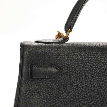 Hermes Togo Kelly Retourne 32 Black 8 of 23