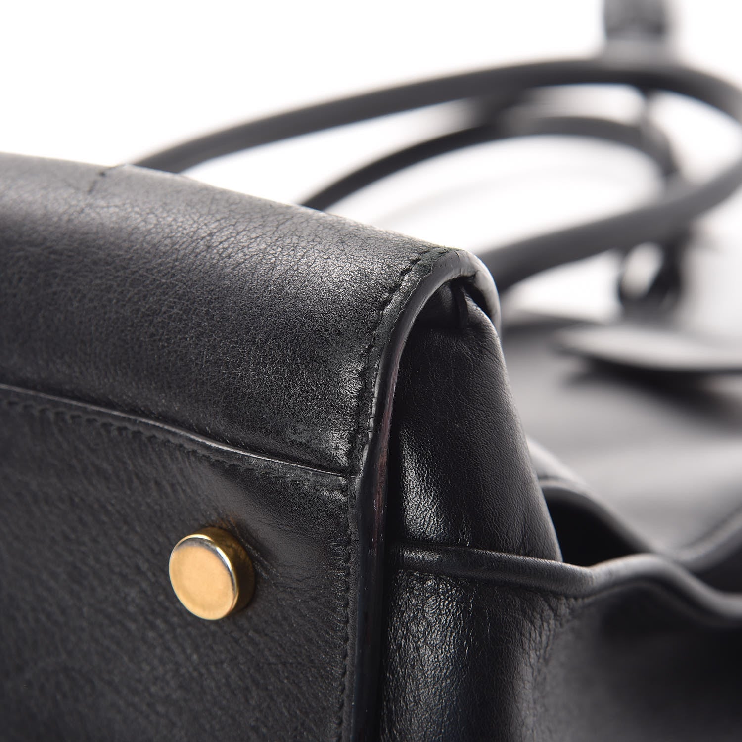 Saint Laurent Calfskin Large Sac De Jour Carryall Black 26 of 27