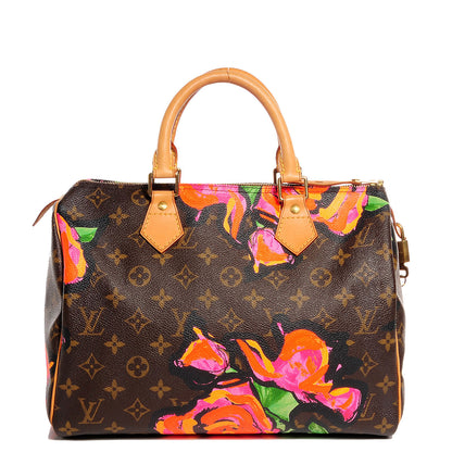 Louis Vuitton Monogram Roses Speedy 30 1 of 7