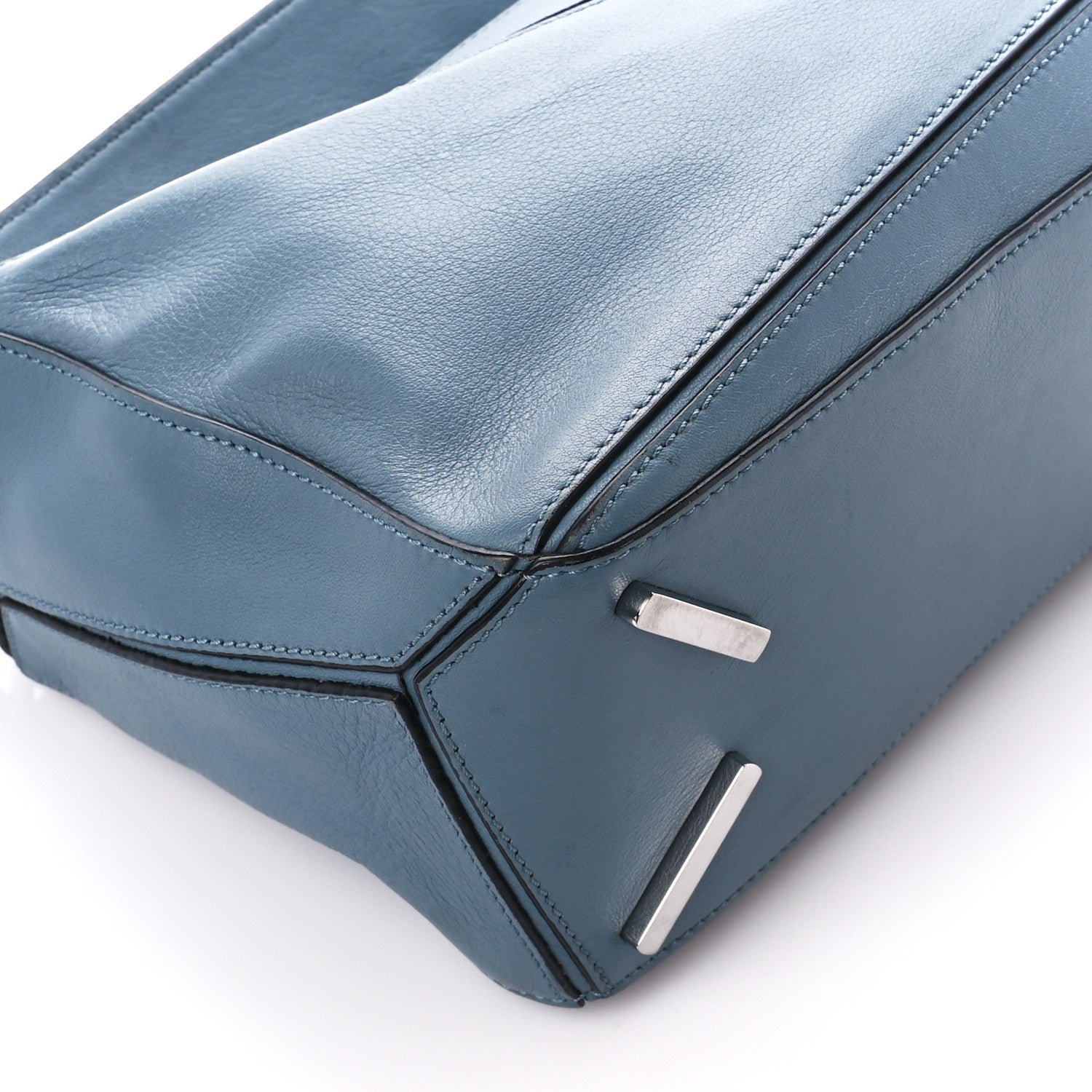 Loewe Calfskin Small Puzzle Bag Light Bue 11 of 15