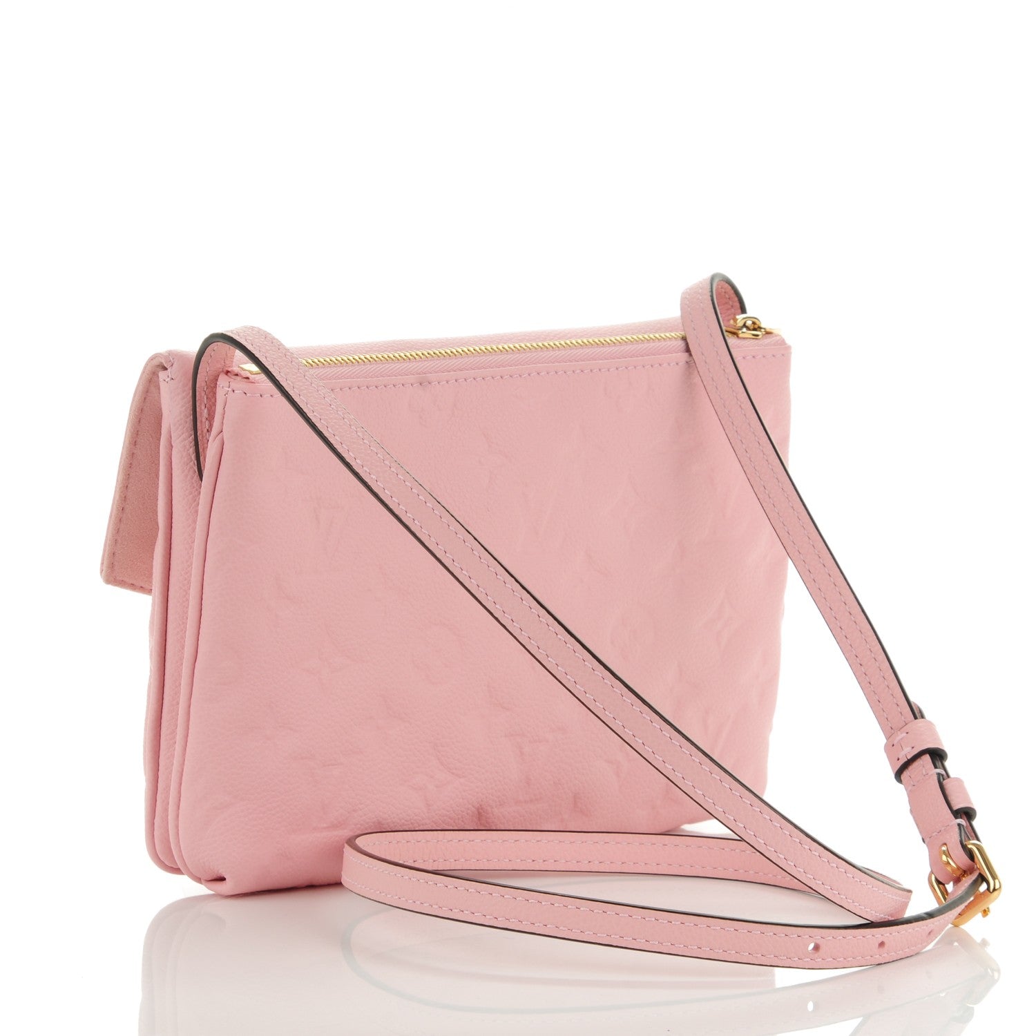 Louis Vuitton Empreinte Twice Rose Ballerine 3 of 8