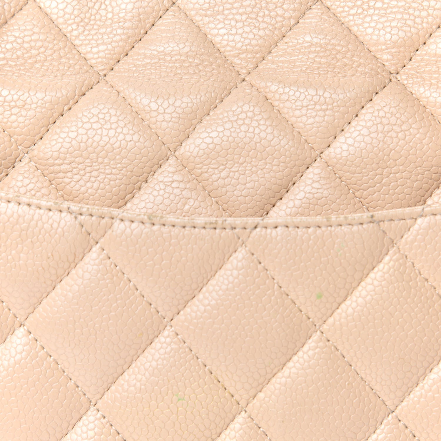 Chanel Caviar Quilted Jumbo Single Flap Beige Clair 15 of 17