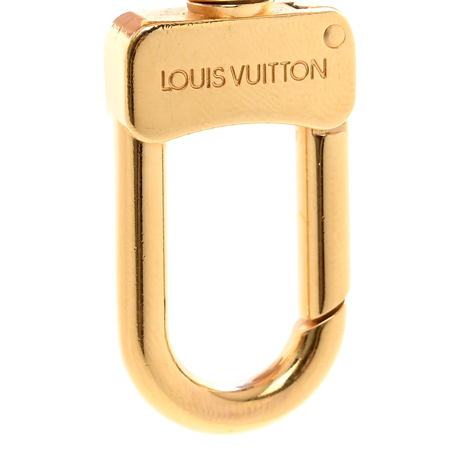 Louis Vuitton 101 Champs Elysees Maizeon Key Holder Gold 3 of 5
