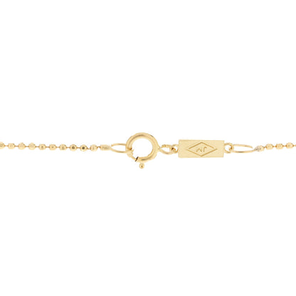 Jennifer Meyer 18K Yellow Gold Diamond Good Luck Pendant Necklace 5 of 6