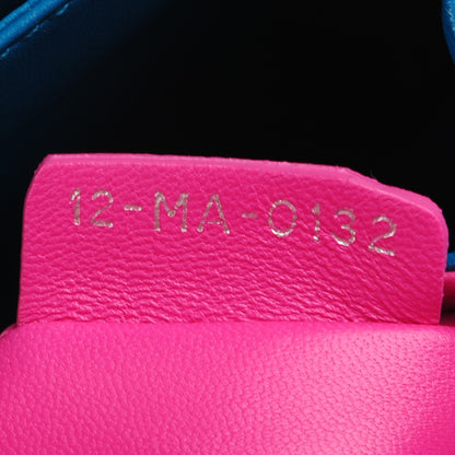 Christian Dior Raffia Medium Miss Dior Flap Coral Pink Cerulean 7 of 7
