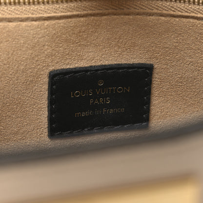 Louis Vuitton Calfskin Monogram On My Side MM Laurier Green Toffee Latte Beige 6 of 12