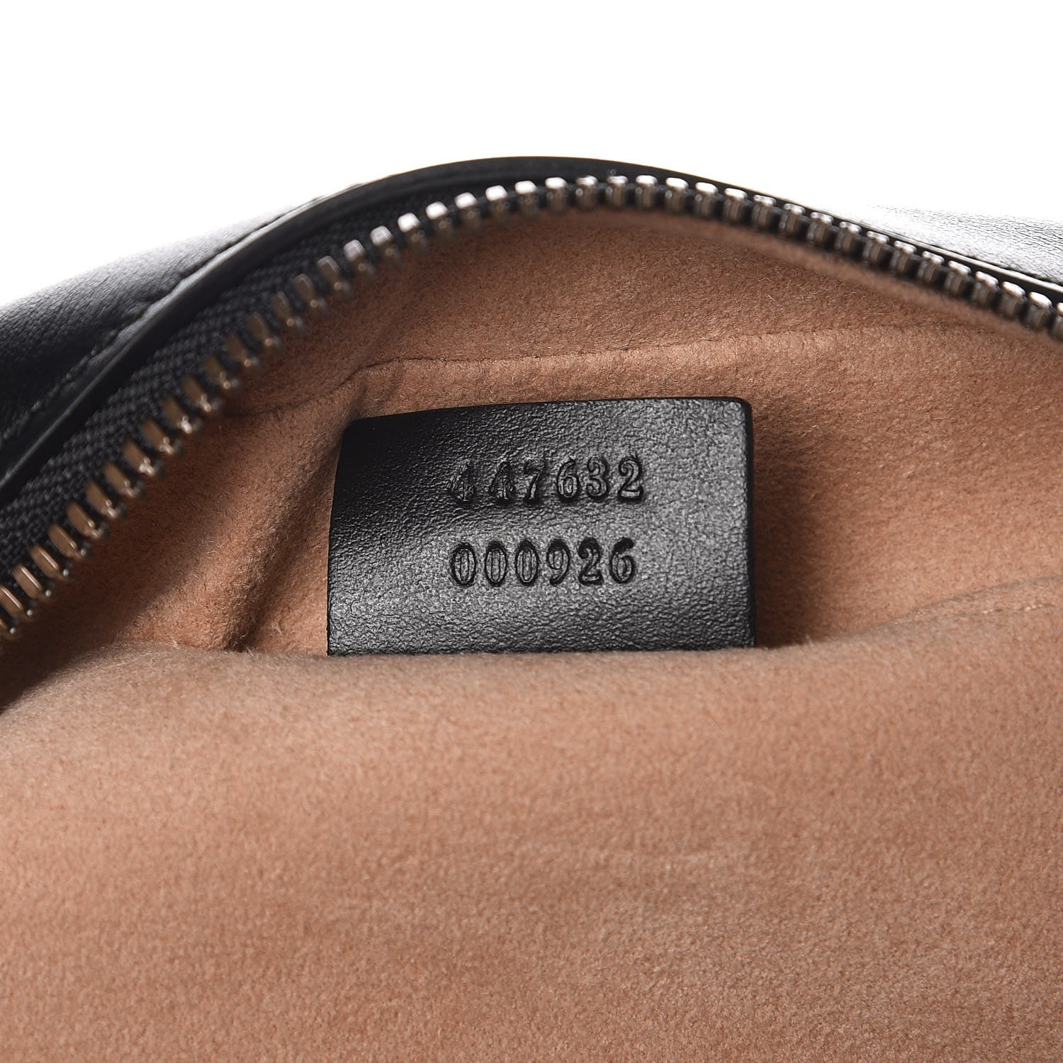 Gucci Calfskin Matelasse Small GG Marmont Chain Shoulder Bag Black 15 of 16
